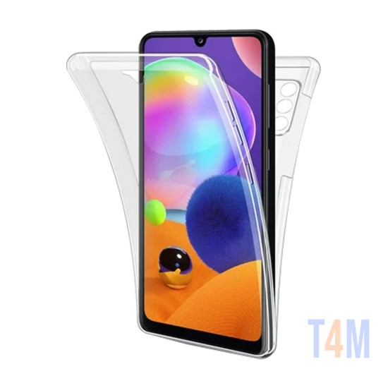 Funda de Silicona 360º para Samsung Galaxy A31 Transparente